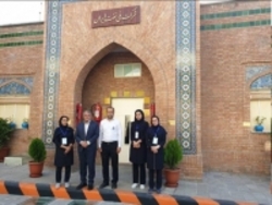 بازدید رئیس شورای شهر تهران از موزه پمپ‌بنزین دروازه دولت