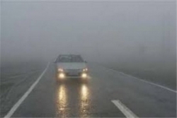بارش باران و مه گرفتگی در محورهای شمالی کشور