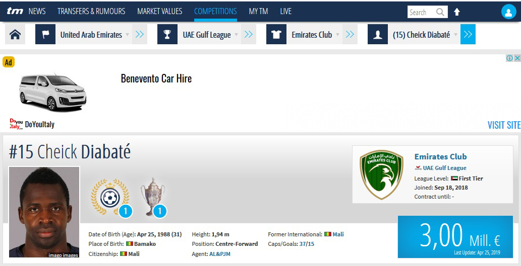 مهاجم مورد علاقه استراماچونی ۳۱ ساله است/ دیاباته ۶۰۰ هزار دلار از استقلال می‌خواهد//// منتشر نشود//////////