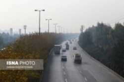 کیفیت هوای تهران در آستانه شرایط ناسالم برای حساس‌ها