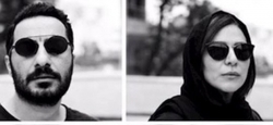سحر دولتشاهی و نوید محمدزاده در مراسمی مربوط به هومن سیدی+عکس