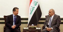 بارزانی در دیدار با نخست‌وزیر عراق دیدار کرد