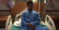 برای انجام عمل جراحی؛ محمدرضایی در بیمارستان بستری شد