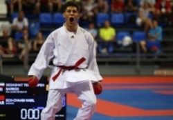 کاراته قهرمانی آسیا| کومیته تیمی مردان گام نخست را محکم برداشت