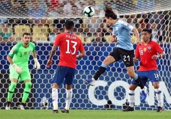 صعود اروگوئه و شیلی به مرحله یک‌چهارم نهایی  ژاپن حذف شد