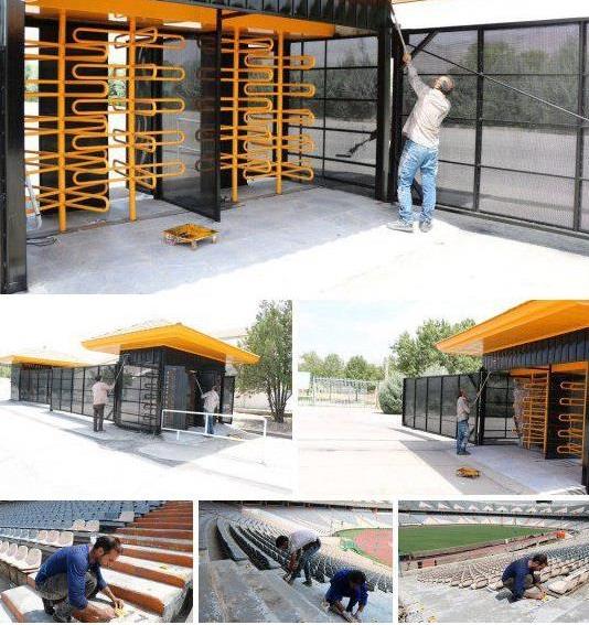 محل دربی استقلال و پرسپولیس آماده شد+ عکس محل دربی استقلال و پرسپولیس آماده شد+ عکس