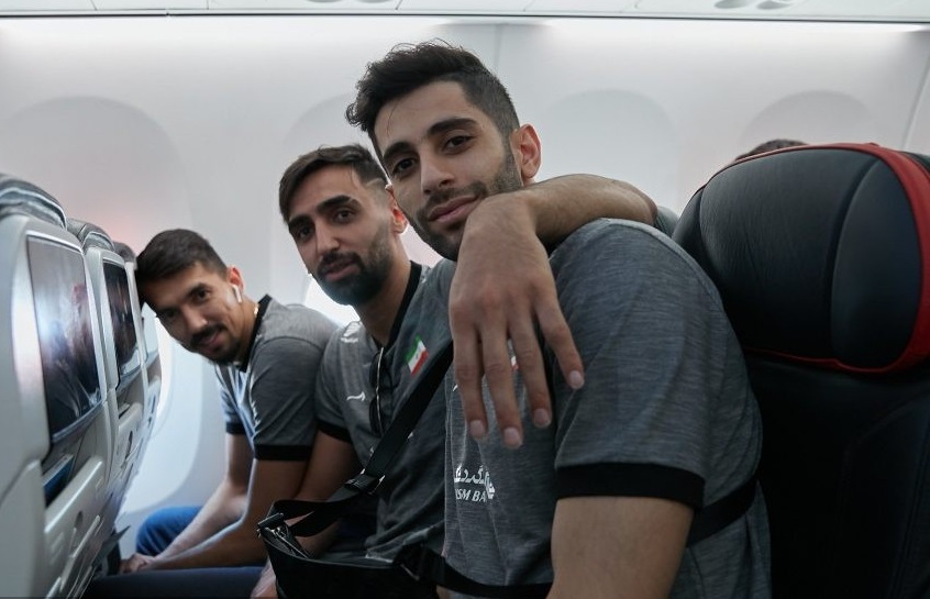 از حضور سردار آزمون در تمرین تیم ملی والیبال تا عکس یادگاری با پیمان معادی +تصاویر