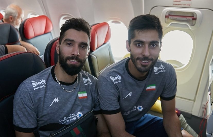 از حضور سردار آزمون در تمرین تیم ملی والیبال تا عکس یادگاری با پیمان معادی +تصاویر