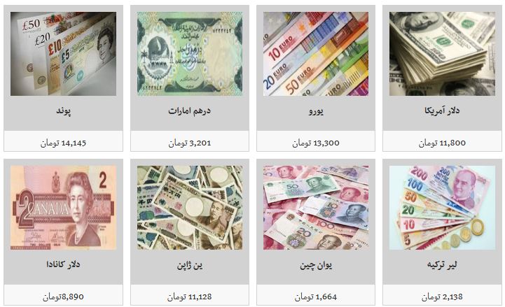 جزئیات نرخ ارز صرافی‌ها در ۲۰ مرداد ۹۸/ دلار ۱۲ هزار تومان شد