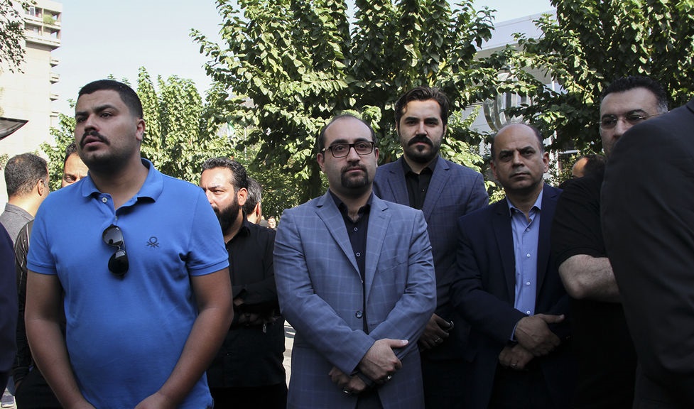 مراسم تشییع پیکر مهدی شادمانی؛از حضور علی دایی تا وزیر ارتباطات+تصاویر