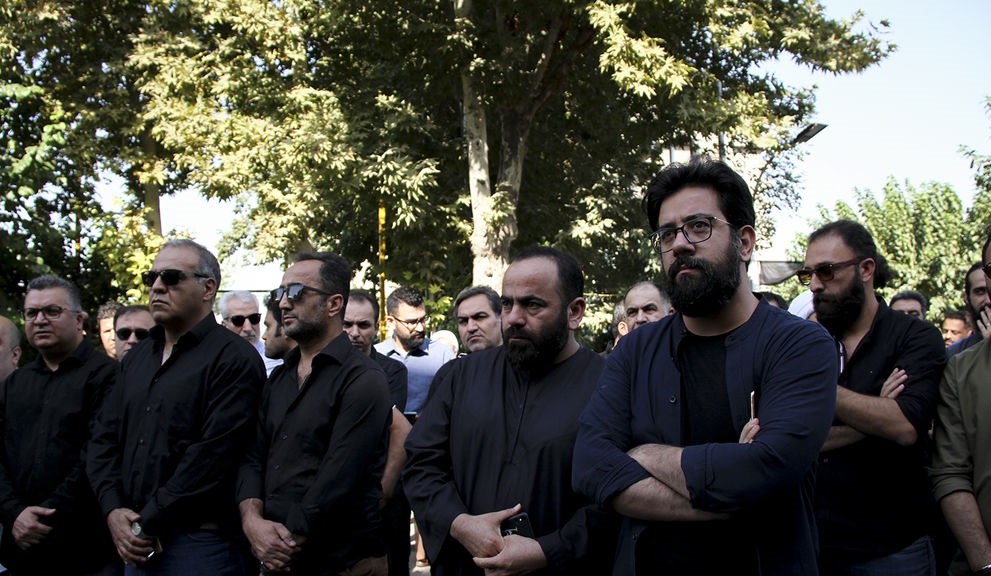 مراسم تشییع پیکر مهدی شادمانی؛از حضور علی دایی تا وزیر ارتباطات+تصاویر