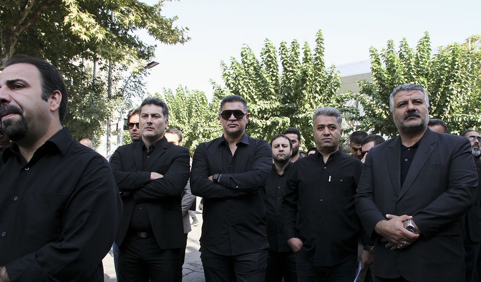 مراسم تشییع پیکر مهدی شادمانی؛از حضور علی دایی تا وزیر ارتباطات+تصاویر