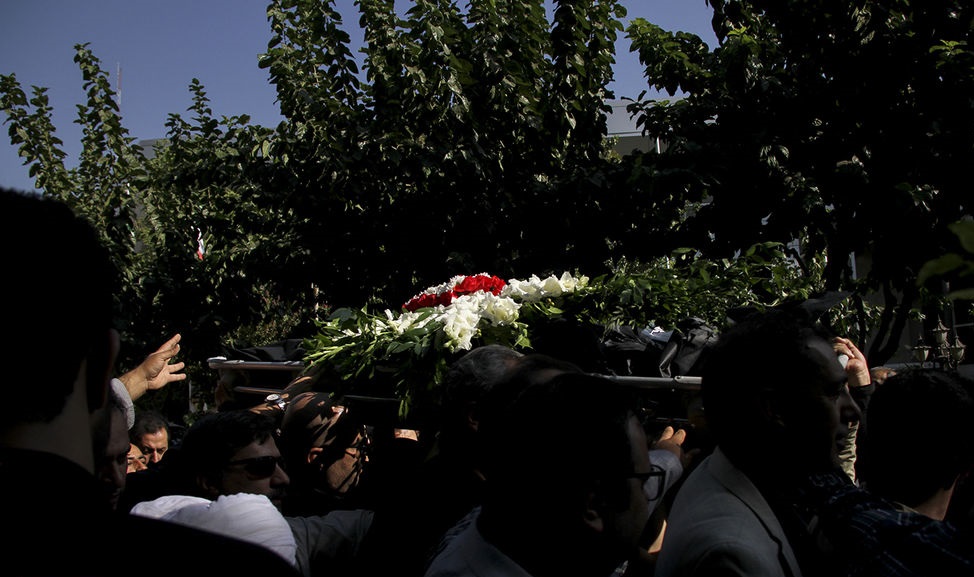 مراسم تشییع پیکر مهدی شادمانی؛از حضور علی دایی تا وزیر ارتباطات+تصاویر