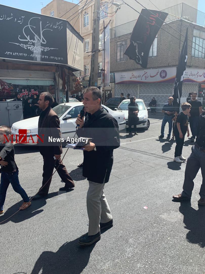 نوحه‌خوانی مدیرعامل پرسپولیس در روز تاسوعا+عکس