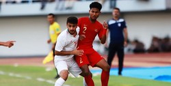 شکست تیم ملی جوانان در دومین دیدار دوستانه با اندونزی روی اشتباه فاحش دروازه‌بان