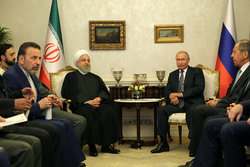 روحانی به پوتین: در صورت ایفای تعهدات طرف مقابل، ایران آماده بازگشت به تعهدات برجامی است