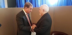 وزیر امورخارجه پاکستان با ظریف دیدار کرد