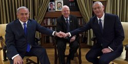اولین دیدار نتانیاهو و گانتز پس از انتخابات