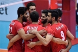 پیروزی تیم ملی والیبال ایران مقابل تونس