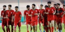 اولین تمرین تیم ملی فوتبال امید در قطر برگزار شد