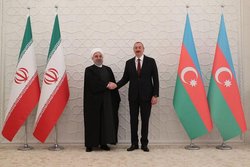 روسای جمهور ایران و آذربایجان دیدار کردند