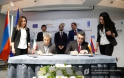 امضاء سند الزامات فنی سامانه تبادل الکترونیکی اطلاعات پیشرفته میان ایران و ارمنستان