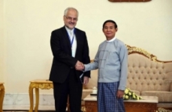 تاکید سفیر آکردیته کشورمان بر توسعه سطح روابط دو جانبه ایران و میانمار