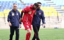 مهاجم پرسپولیس مصدوم شد