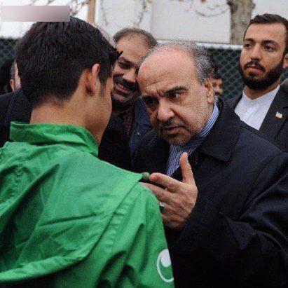 وزیر ورزش با خشم به مهدی قائدی چه گفت؟! +عکس وزیر ورزش با خشم به مهدی قائدی چه گفت؟! +عکس