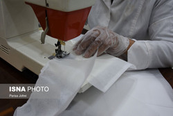 کارگاه تولید ماسک فرهنگ‌سرای خاوران جزو سه کارگاه اصلی تولید ماسک مردمی شهر تهران است