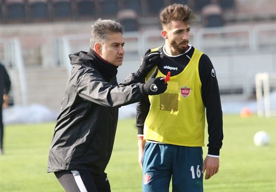 گزارش تمرین پرسپولیس