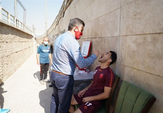 پرسپولیسی‌ها تست کرونا دادند
