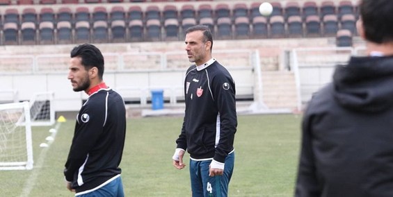 گزارش تمرین پرسپولیس
