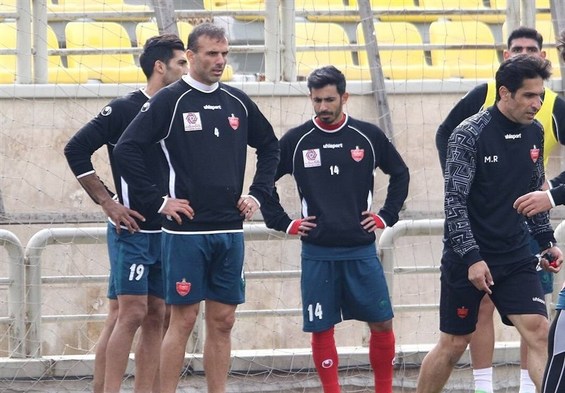 گزارش تمرین پرسپولیس