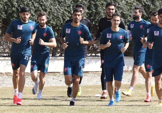 گزارش تمرین پرسپولیس