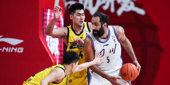 لیگ بسکتبال چین| صعود یک پله‌ای یاران حدادی