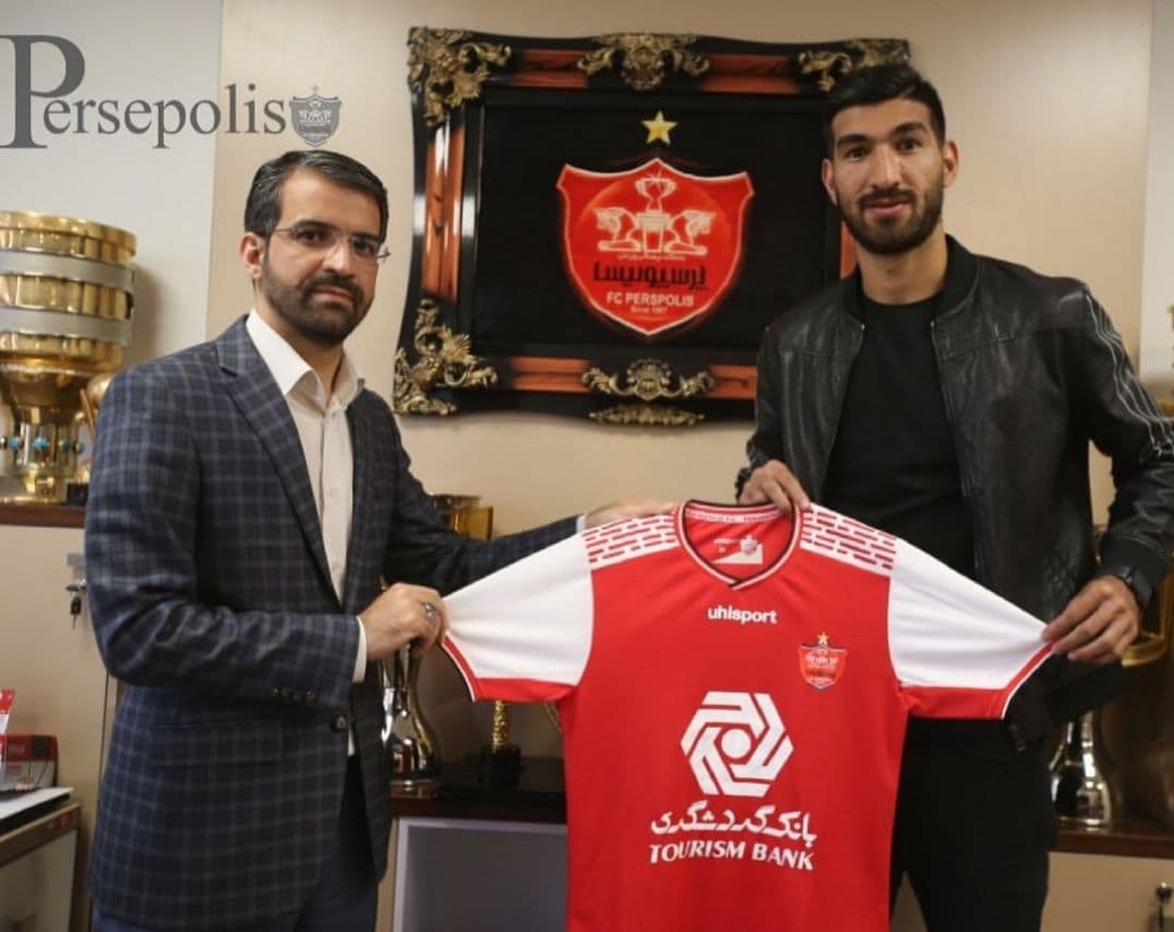 مغانلو رسما به پرسپولیس پیوست+عکس مغانلو رسما به پرسپولیس پیوست+عکس