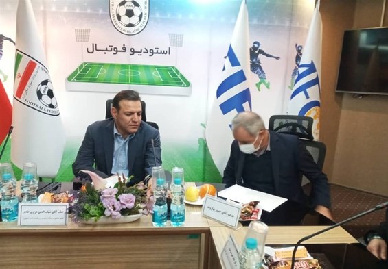 اعضای جدید و پیشین هئیت رئیسه فدراسیون فوتبال تودیع و معارفه شدند + عکس