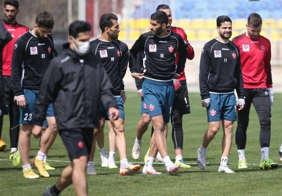 گزارش تمرین پرسپولیس