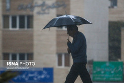 بارش باران در محورهای سه استان