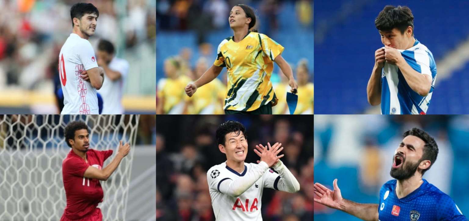 آزمون در لیست 6 ستاره فوتبال آسیا در نظرسنجی AFC آزمون در لیست 6 ستاره فوتبال آسیا در نظرسنجی AFC
