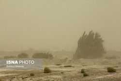 وزش باد شدید و وقوع گرد و خاک در خوزستان و بوشهر طی امروز