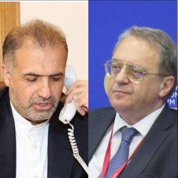 بررسی آخرین تحولات منطقه در گفت‌وگوی تلفنی سفیر ایران با معاون وزیر خارجه روسیه