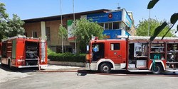 خانه کشتی شهید صدرزاده آتش گرفت