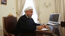 روحانی درگذشت پدر شهیدان جرفی را تسلیت گفت