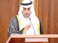 ادعای ضدایرانی رئیس پارلمان عربی در گفتوگو با هیات اتحادیه بین المجالس