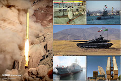 رونمایی از سبد موشکی نیروهای مسلح ایران +تصاویر