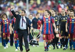 لاپورتا: می‌ترسم مسی به خاطر مدیران فعلی از بارسلونا برود
