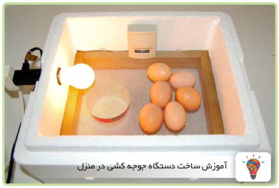 آموزش ساخت دستگاه جوجه کشی ساده با کارتن و لامپ