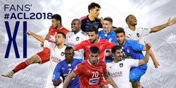تیم منتخب لیگ قهرمانان آسیا 2018 در قبضه سرخابی‌ها+عکس
